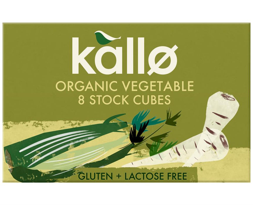 Kallo Org Vegetable Stock Cubes 88g