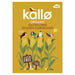 Kallo Organic Cornflakes 375g box with green and white design, featuring whole grain ingredients.