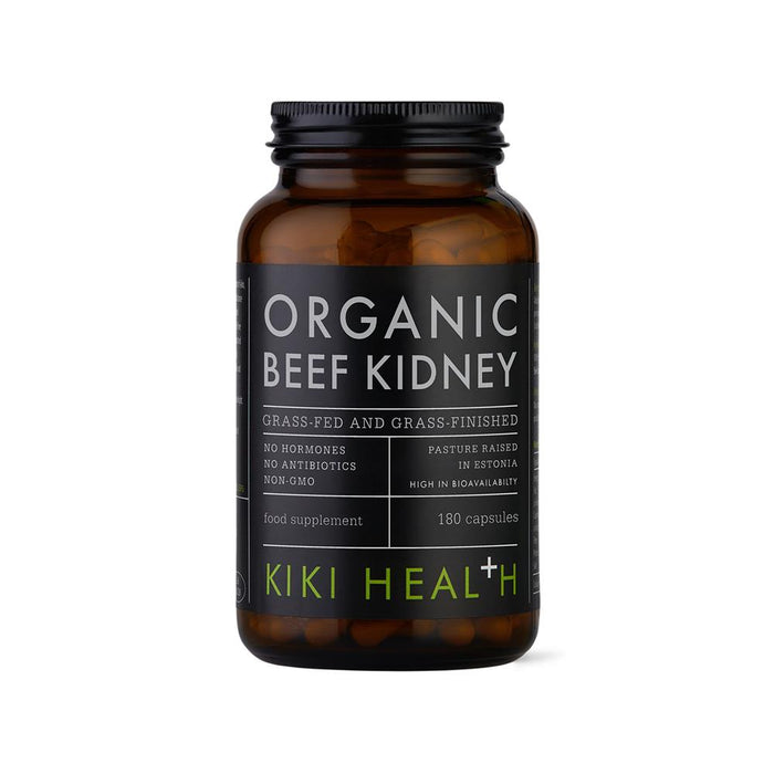 KIKI Health Organic Beef Kidney 180 Capsules