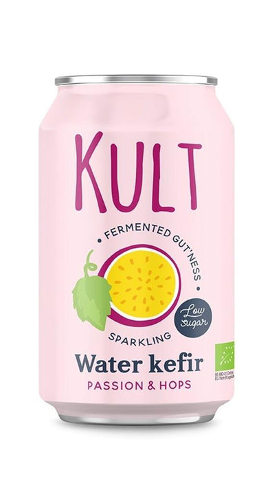 KULT Kefir Water Kefir Passion Hops 330ml