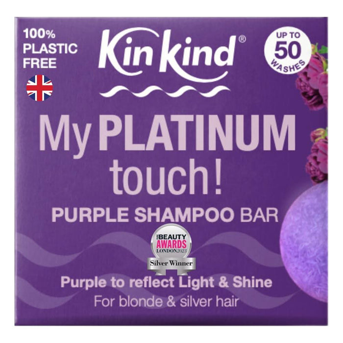KinKind PURPLE Shampoo Bar 50g