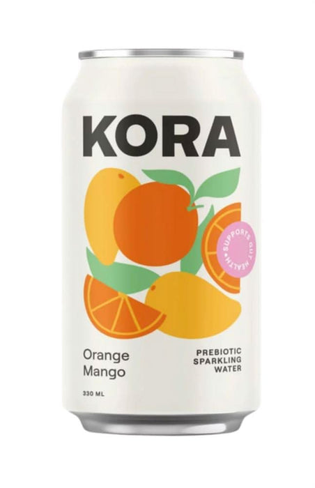 KORA Prebiotic Orange Mango Drink 330ml