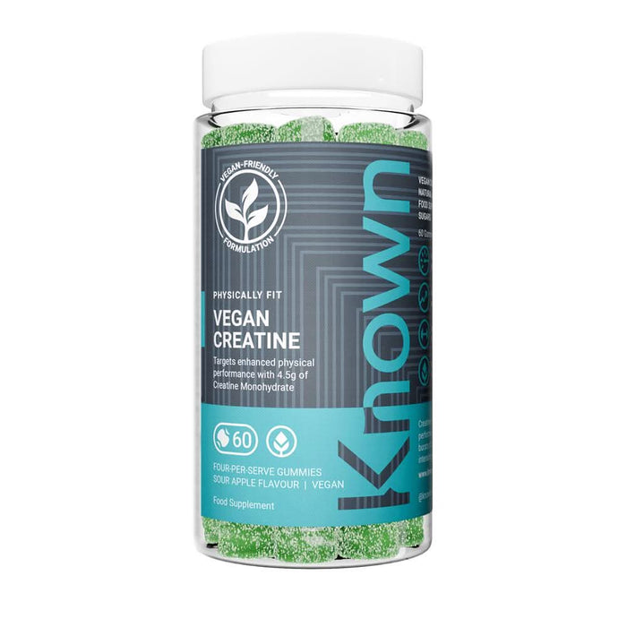 Known Nutrition Vegan Creatine Sour Apple (Ve) 60 Gummies