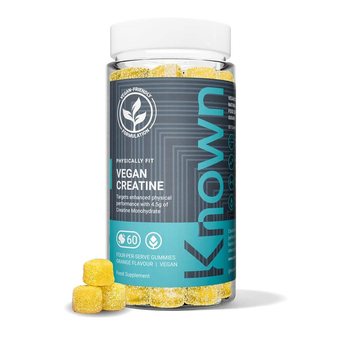 Known Nutrition Vegan Creatine Orange (Ve) 60 Gummies