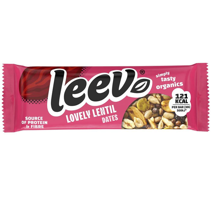 LEEV Bio Lentilbar Dates 30g