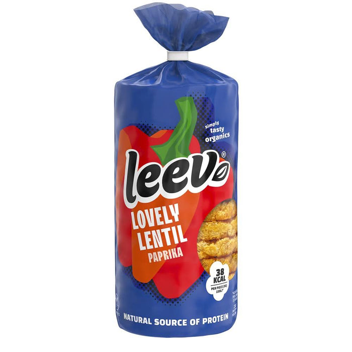 LEEV Bio Lentilcakes Paprika 117g