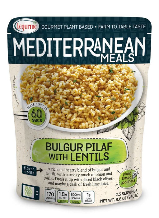 Legurme Bulgur Green Lentils 250g