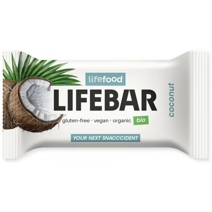 Life Food Organic Coconut bar 25g