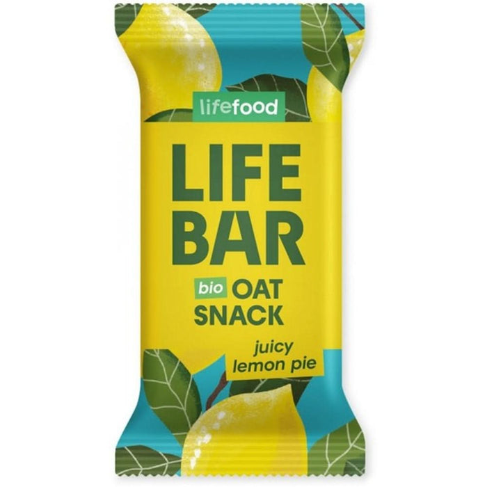 Life Food Oat Snack Juicy Lemon Bar 40g