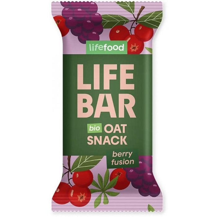 Life Food Oat Snack Berry Fusion 40g