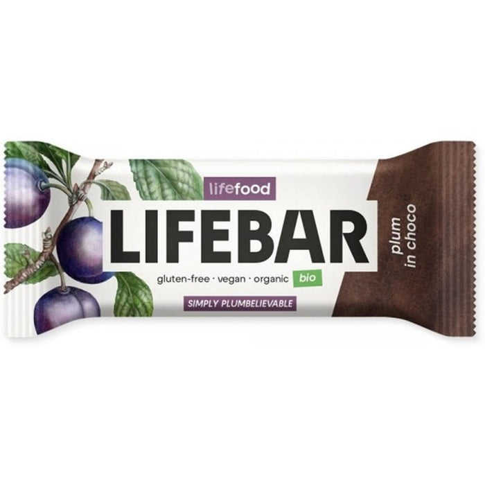 Life Food InChoco Plum RAW bar 40g