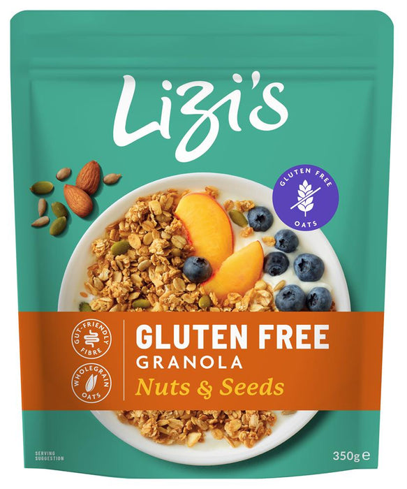Lizi's Gluten Free Granola Nuts & Seeds 350g