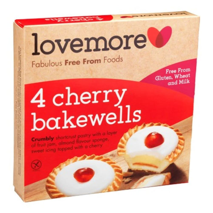 Lovemore Foods Cherry Bakewells 190g
