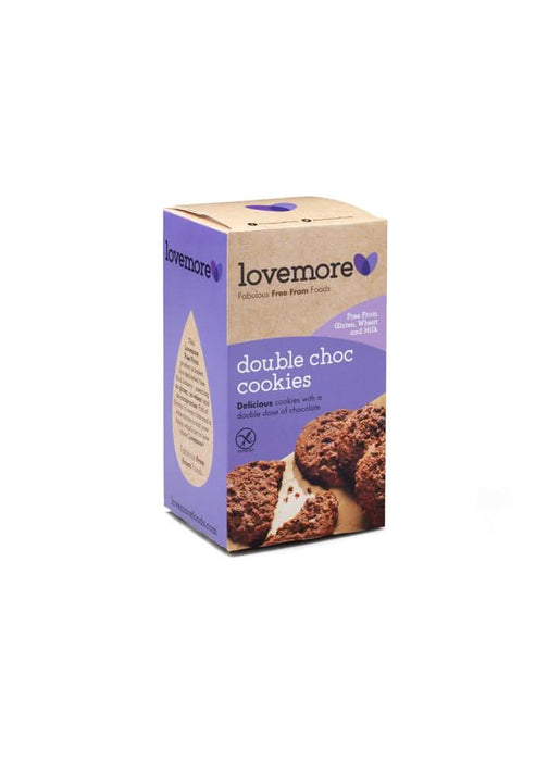 Lovemore Double Choc Cookies 150g