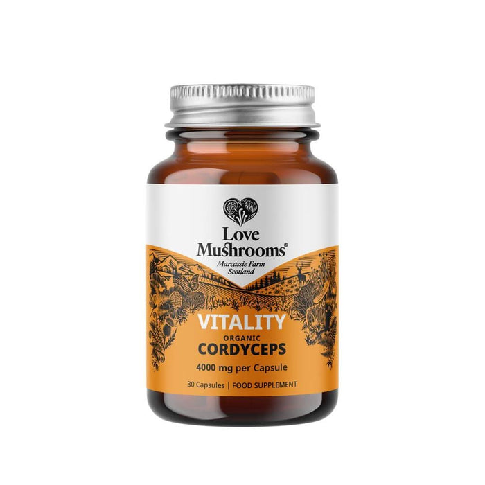 Love Mushrooms Organic Cordyceps 4000mg