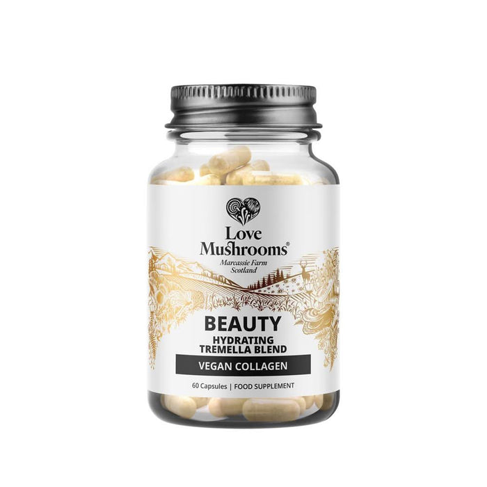 Love Mushrooms Vegan Collagen Beauty 60 Capsules