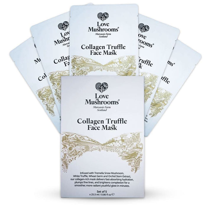 Love Mushrooms Collagen Truffle Face Mask MP 5 Pack