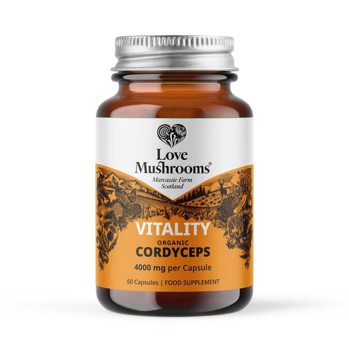 Love Mushrooms Organic Cordyceps 4000mg