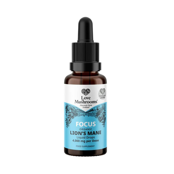 Love Mushrooms Lions Mane Liquid Drops 30ml