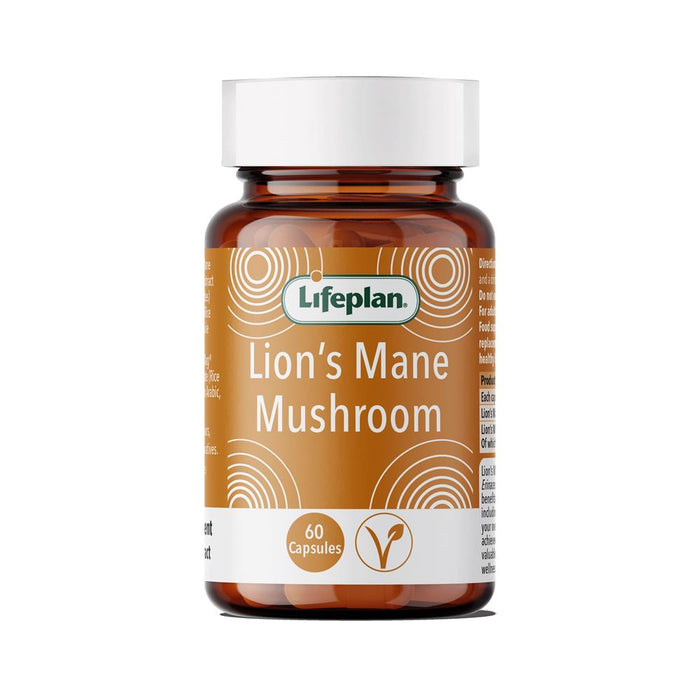 Lifeplan Lions Mane Mushroom 60 Capsules