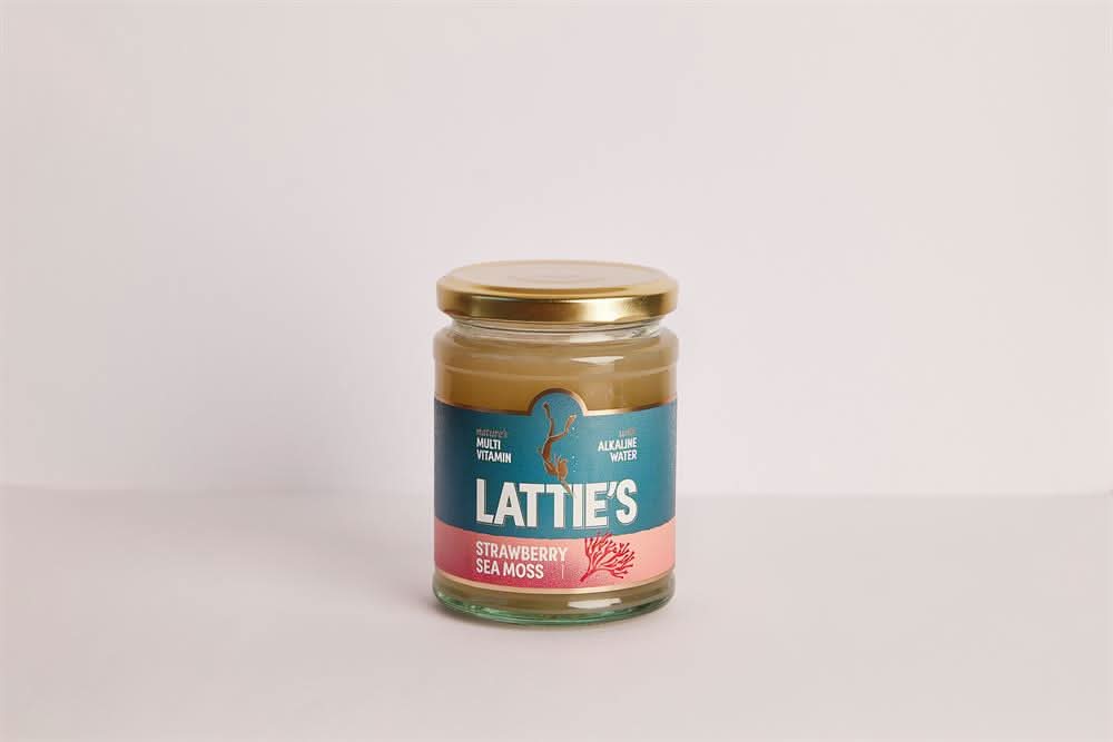Lattie's Sea Moss Strawberry 250g