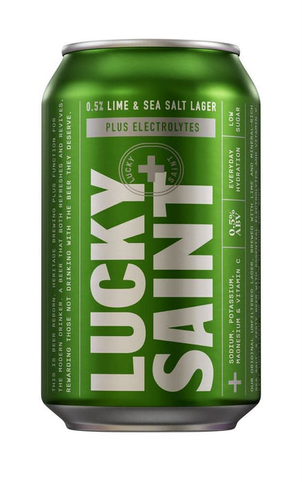 Lucky Saint Sea Salt and Lime Lager 330ml