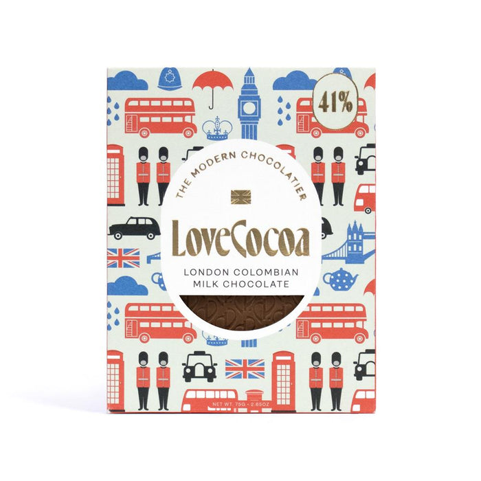 Love Cocoa Milk London Bar 70g