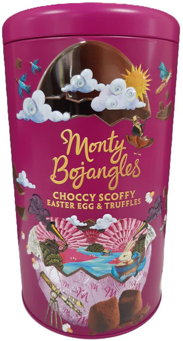 Monty Bojangles Choccy Scoffy Easter Egg Gift Tin 175g