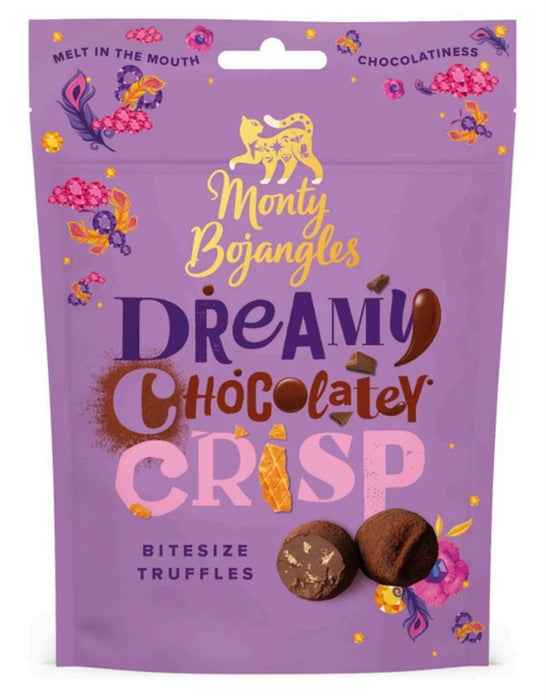 Monty Bojangles Dreamy Chocolatey Crisp Bag 100g
