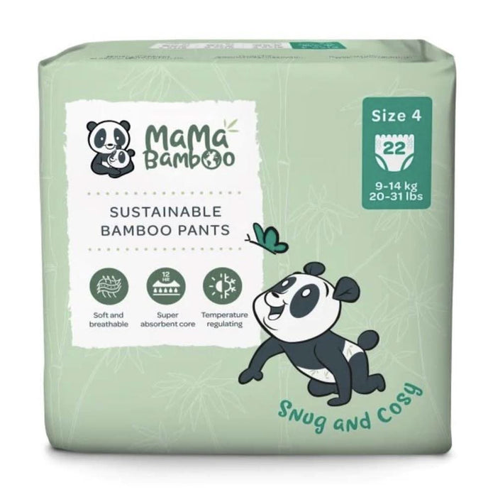 Mama Bamboo Eco Nappy Pants - Size 4+ x 22