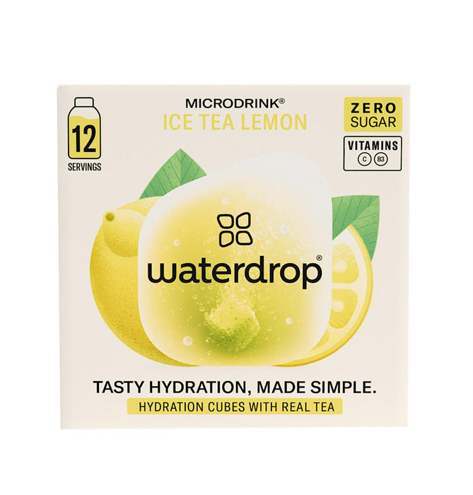 Waterdrop Ice Tea Lemon Microdrink Cubes 12 Capsules