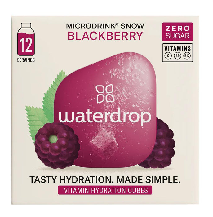 Waterdrop Blackberry Microdrink Cubes 12 Capsules