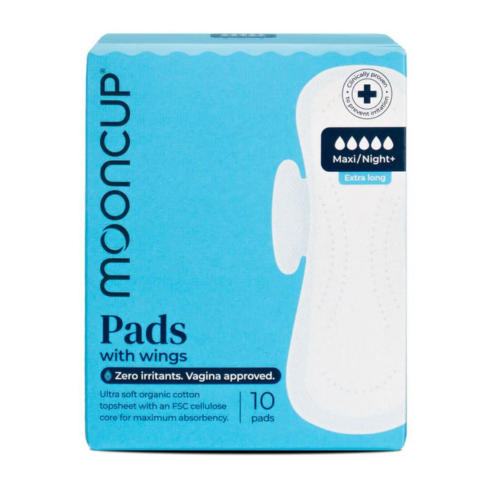 Mooncup Maxi / Night+ Pads wi 10 Pads