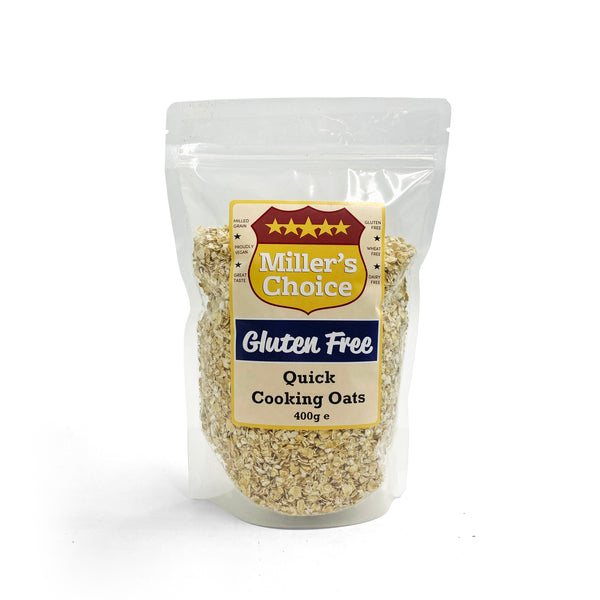Miller's Choice Gluten Free Quick Cooking Oats 400g