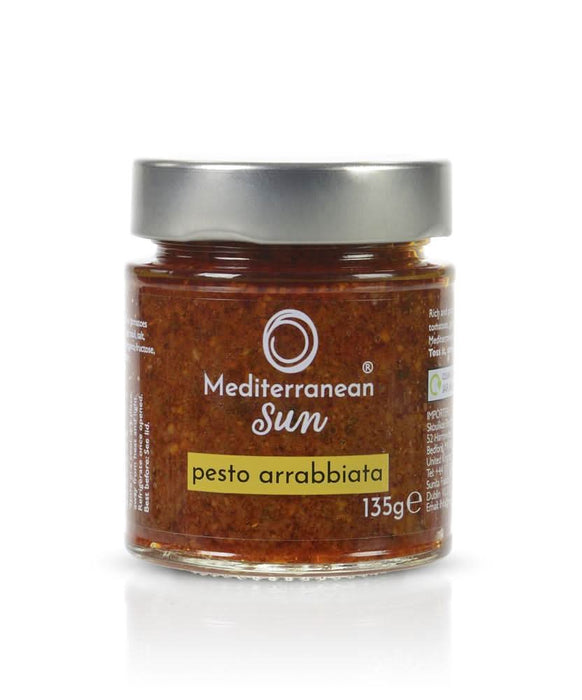 Mediterranean Sun Arrabiata Pesto 135g
