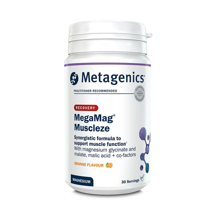 Metagenics MegaMag Muscleze (Orange) Powder 30 Servings