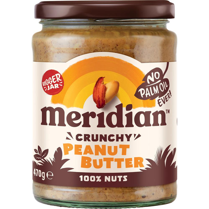 Meridian Crunch Peanut Butter 470g