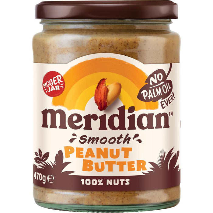 Meridian Smooth Peanut Butter 470g