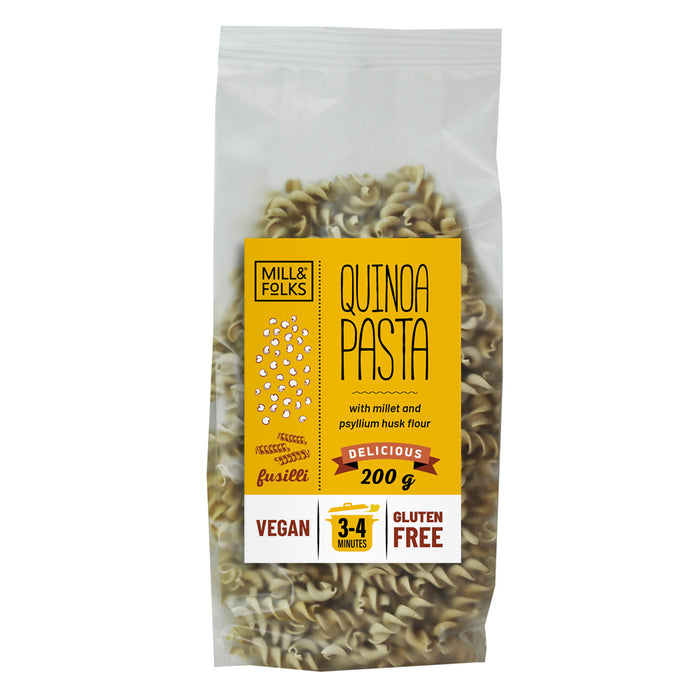 Mill & Folks Pasta Quinoa Fusilli 200g