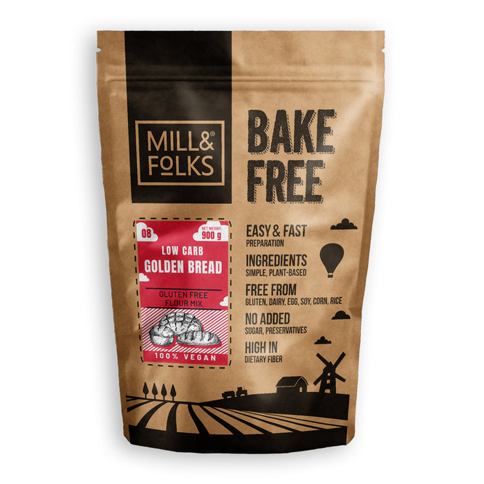 Mill & Folks Low Carb Golden Bread Flour 900g