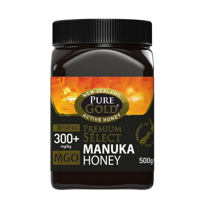Manuka Honey - Pure Gold Premium Select 300 MGO 500g