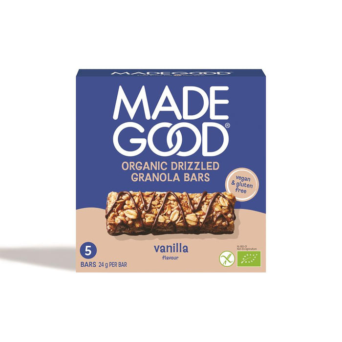 MadeGood Granola Bar Vanilla 5 x 24g