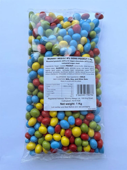Mummy Meegz Mz Gems Peanut BULK 1kg