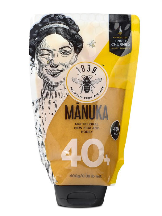 1839 MGO 40+ M/F Manuka Honey POUCH 400g