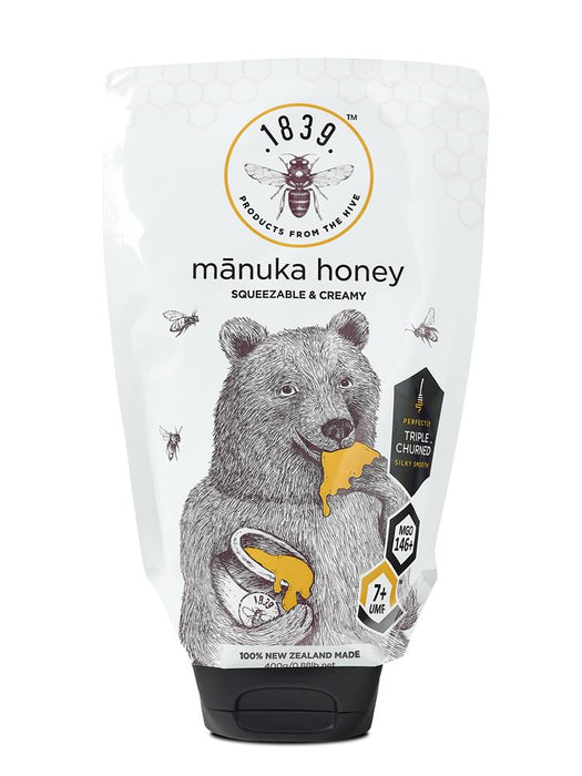 1839 UMF 7+ Manuka Honey POUCH 400g