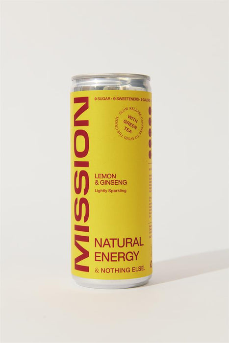 Mission Natural Energy - Lemon