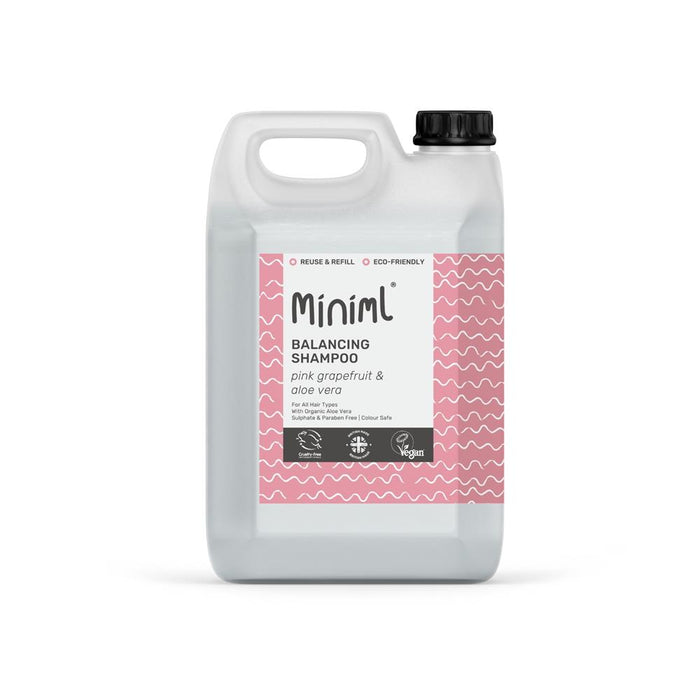 Miniml Balancing Pink Grapefruit & Aloe Vera Shampoo 5L