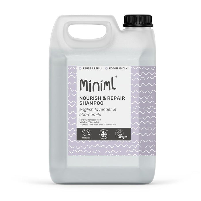 Miniml Nourish & Repair Shampoo Lavender & Chamomile 5L