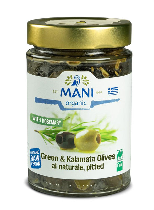 Mani Mixed Olives with Rosemary 175g