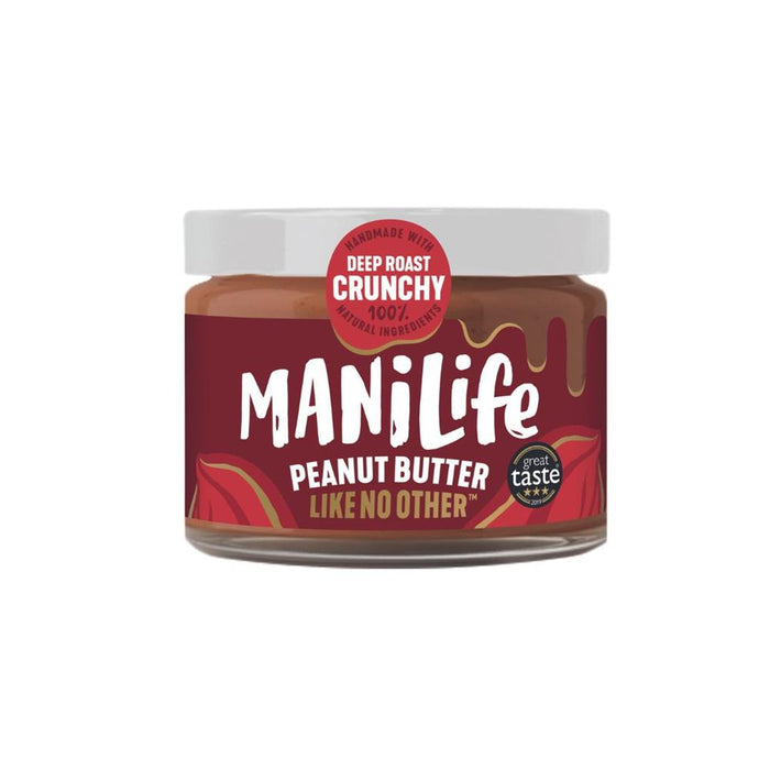 Manilife Deep Roast Crunchy Peanut Butter 275g